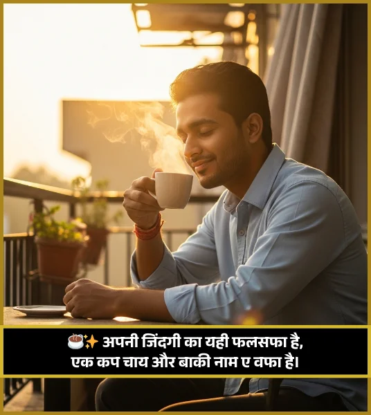 Barish Aur Chai Shayari