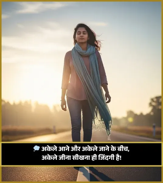Alone Shayari