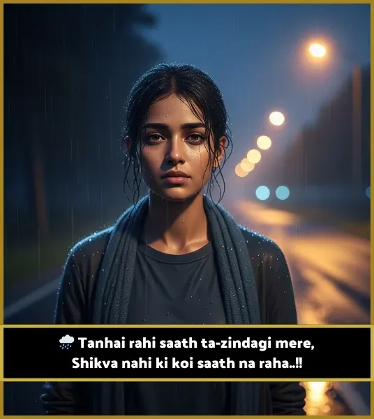 Alone Shayari in English