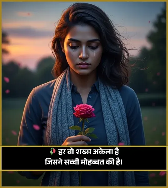 Alone Shayari Hindi