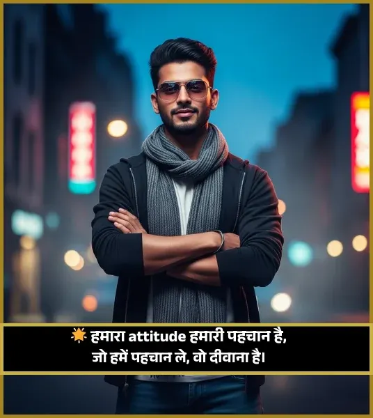 Attitude Shayari