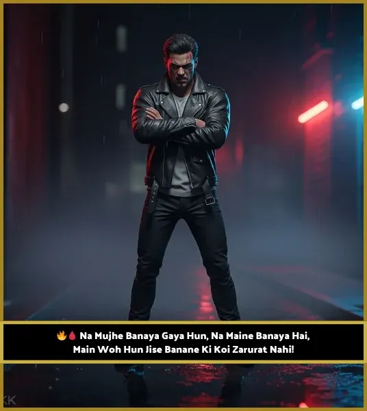 Attitude Shayari Boys English