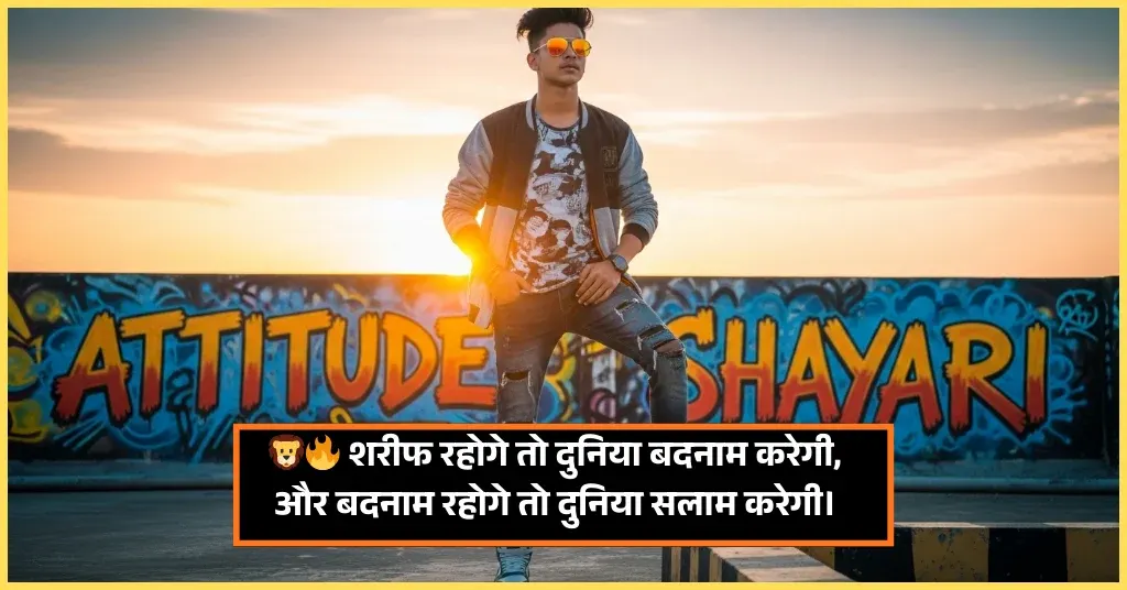 Attitude Shayari for Boys