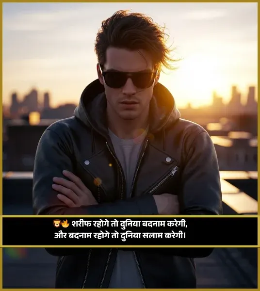 Attitude Shayari for Boys