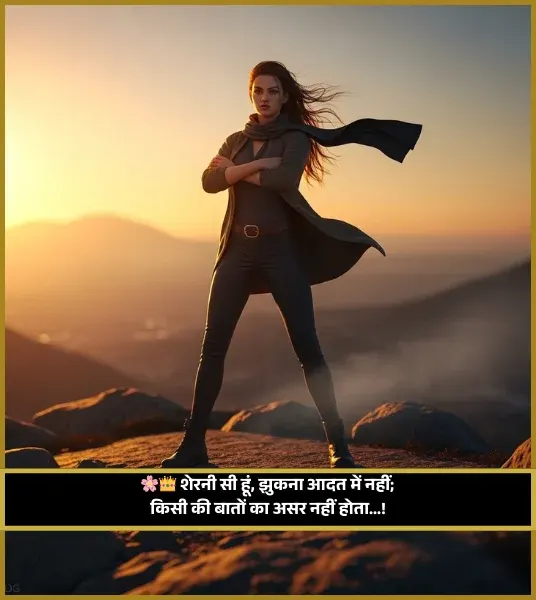 Attitude Shayari for Girls