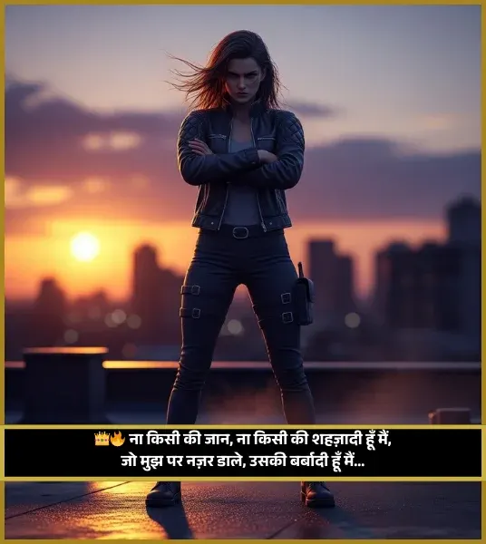 Attitude Shayari for Girls