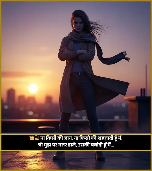 Punjabi Attitude Shayari for Girls