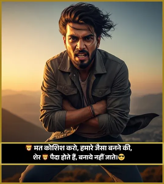 Attitude Shayari🔥 Copy