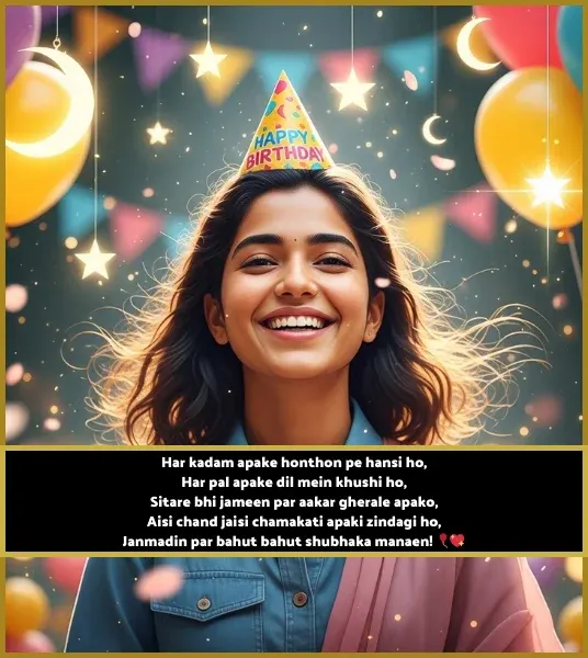Birthday Shayari in English