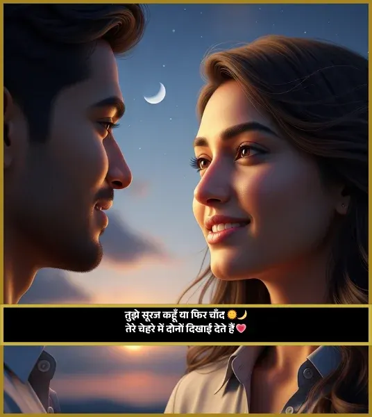 Chand Shayari in Hindi