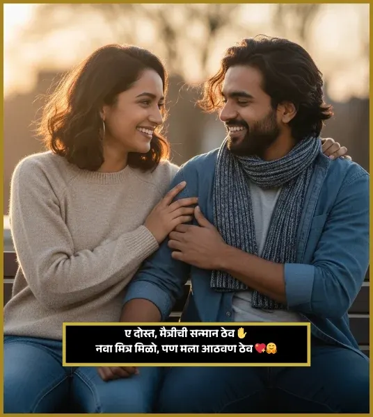 Dosti Shayari Marathi
