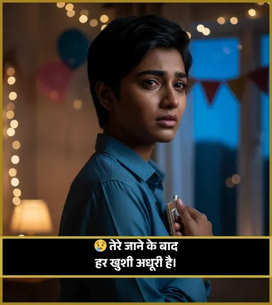 Feeling Alone Shayari Girl