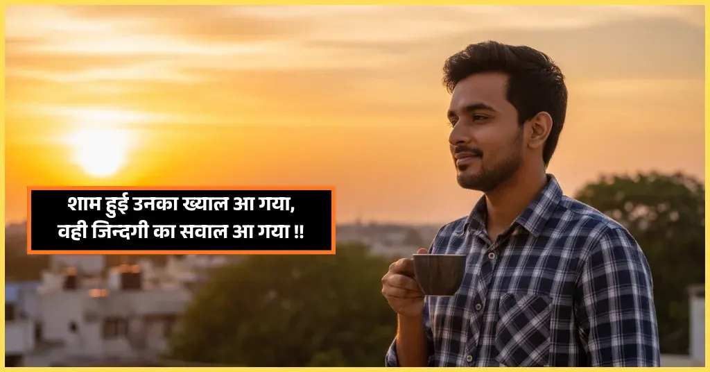 Good Evening Shayari