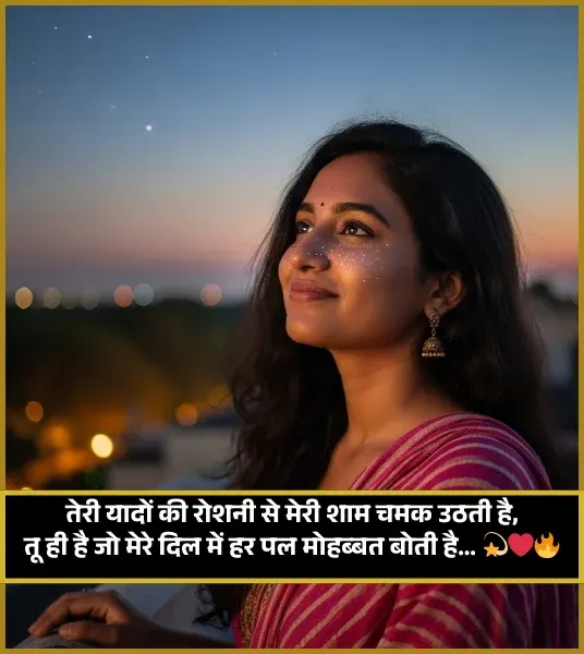 Good Evening Shayari for Girlfriend