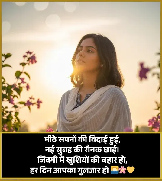 Good Morning Shayari in Hindi