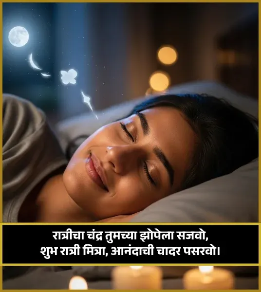 Good Night Shayari Marathi Good Night Shayari Marathi