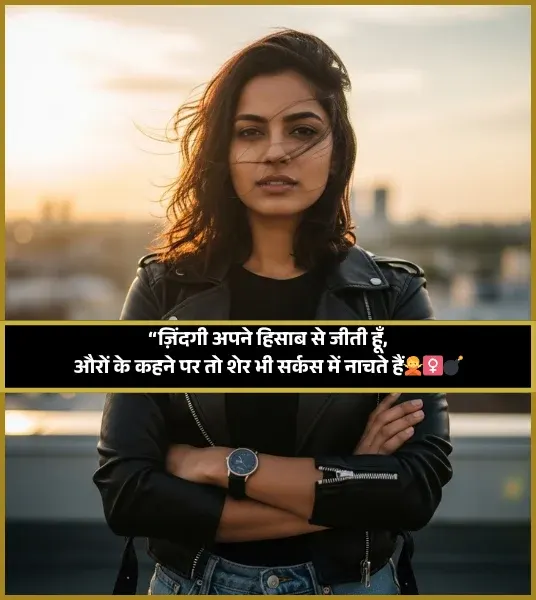 Gussa Female Attitude Shayari