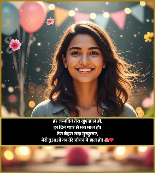 Heart Touching Birthday Shayari