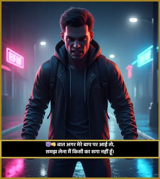 Hindi Attitude Shayari Boys