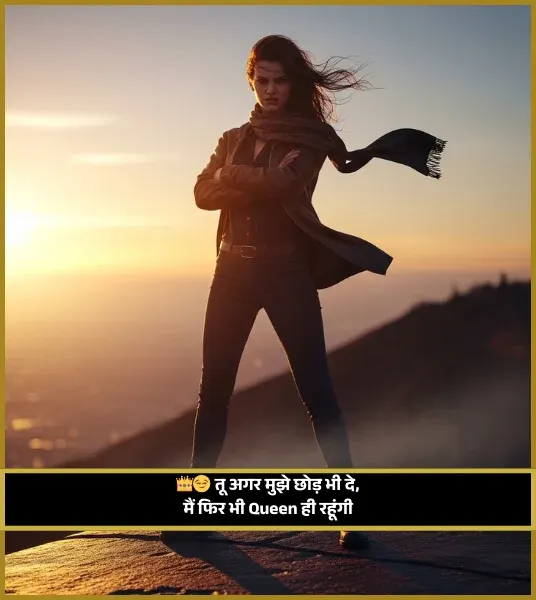 Killer Attitude Shayari for Girls