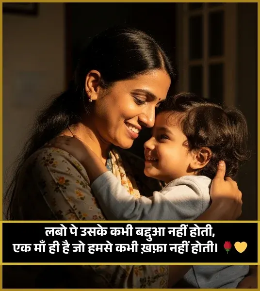 Maa Ke Liye Shayari 2 Line in Hindi