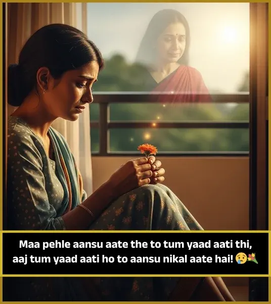 Maa Ke Liye Shayari in English Text