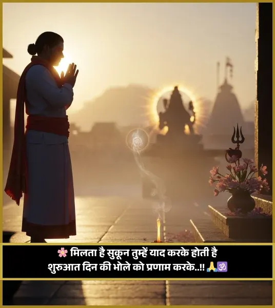 Mahadev Shayari in Hindi 2 Line