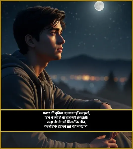 Moon Shayari