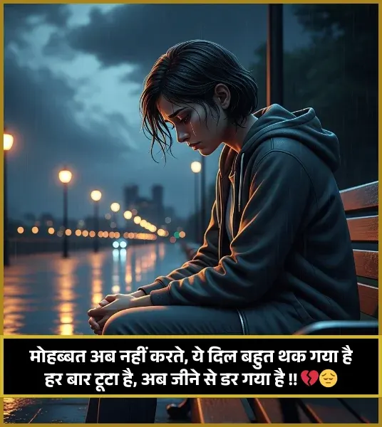No Love Shayari