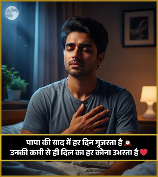 Papa Miss You Shayari