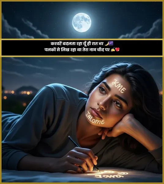 Poetry Chand Shayari 2 Line