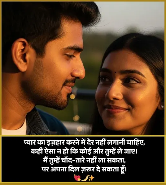 Propose Shayari in Hindi
