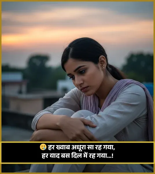 Sad Shayari Hindi