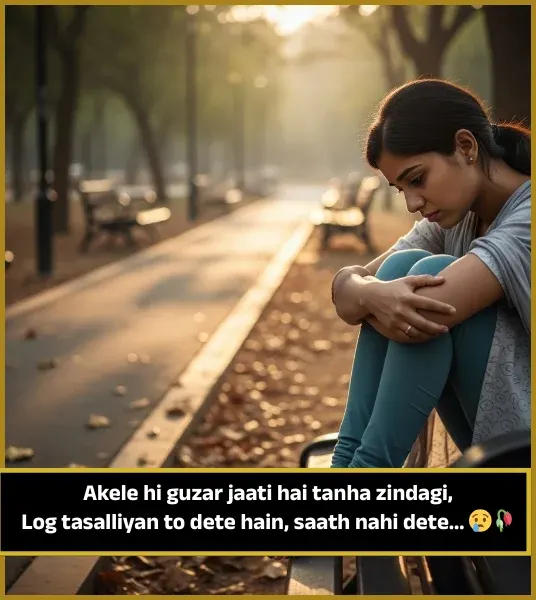 Sad Shayari on Life English