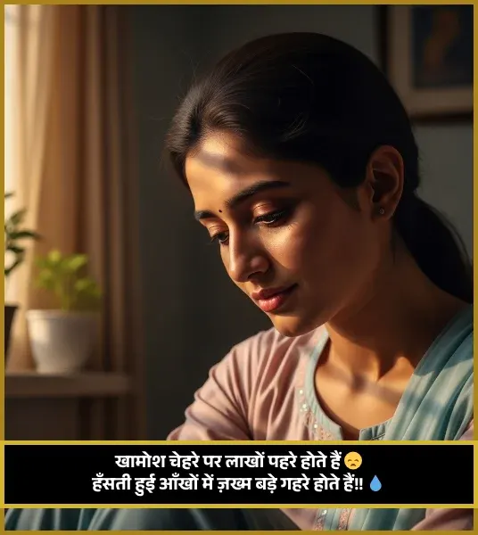 Sad Shayari😭 Life 2 Line