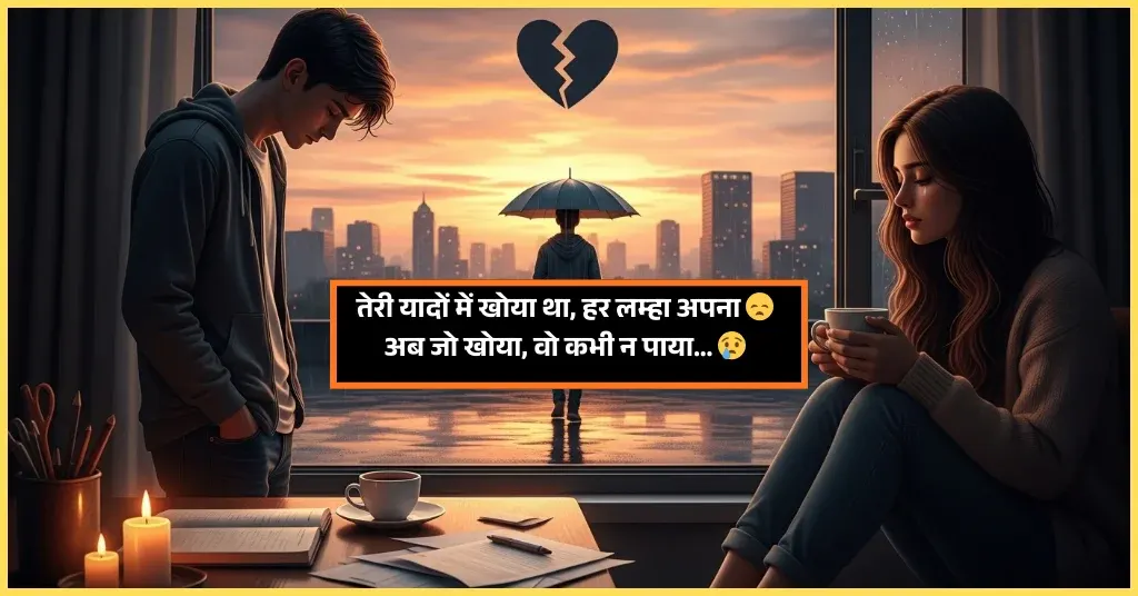 Sad Shayari😭 Life 2 Line