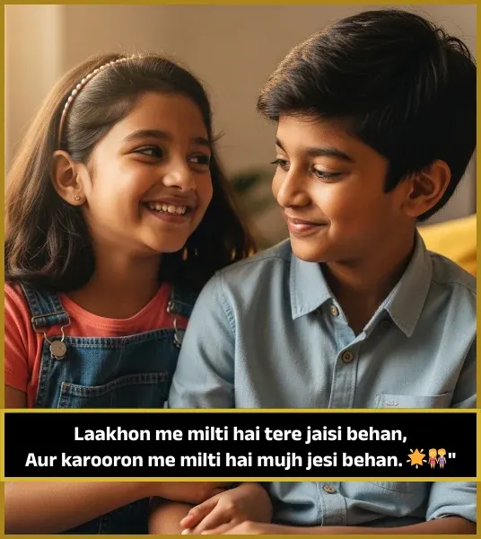 sister Ke Liye Shayari in English