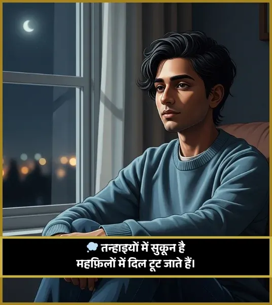 Zindagi Alone Shayari