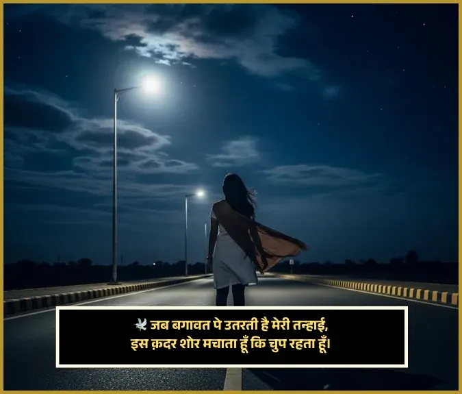 Akelapan Shayari 2 Line