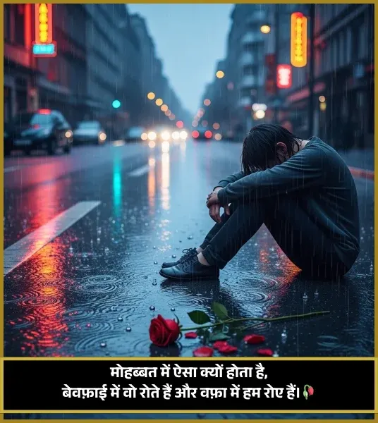 Bewafa Shayari in Hindi