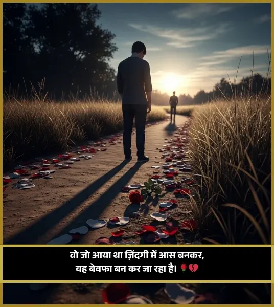 Bewafa Shayari Photo