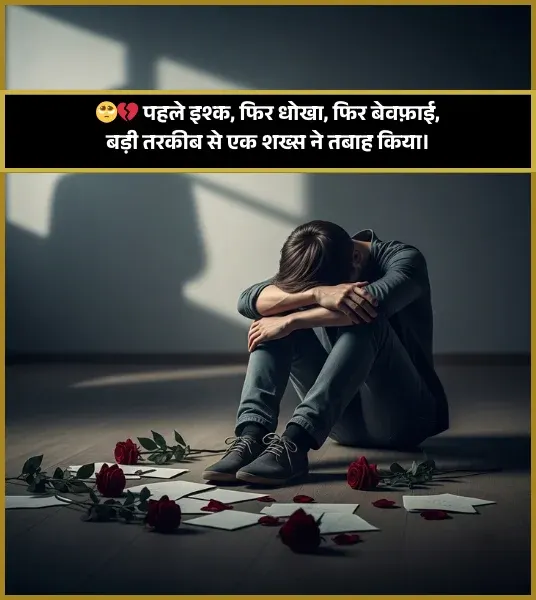 Bharosa Rishte Dhoka Shayari