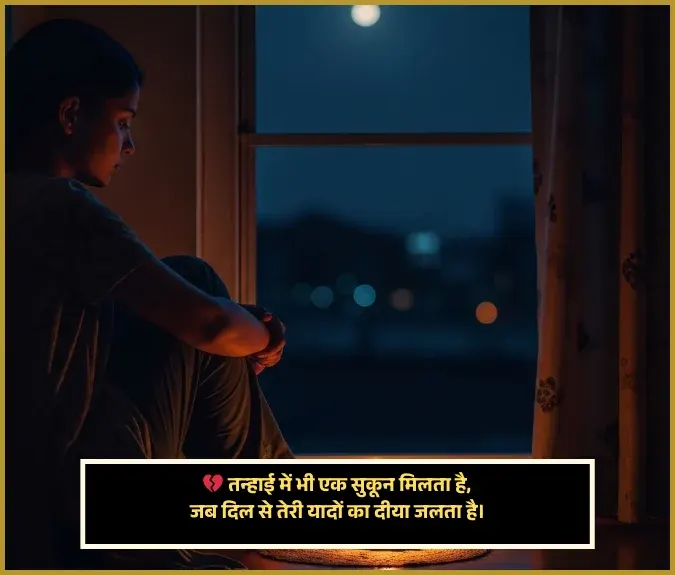 Khamoshi Akelapan Shayari in Hindi