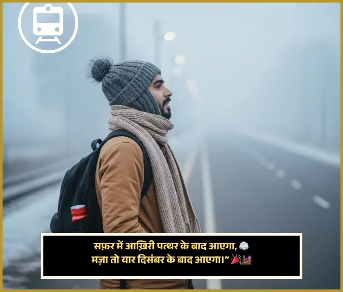 Safar Shayari on Train Journey