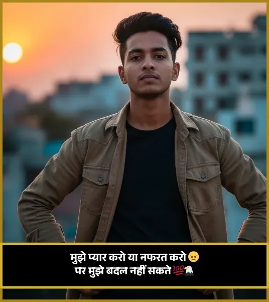 Stylish Shayari for Boy